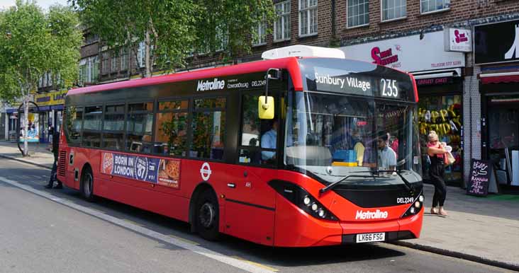 Metroline Alexander Dennis Enviro200MMC DEL2249